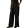 Comma, Jogger Pants COMMA, Damen, Gr. 44, N-Gr, schwarz, Web, Obermaterial: 97% Polyester, 3% Elasthan, unifarben, regular fit lang, Hosen, mit weitem Bein, Sommerhose