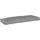 vidaXL Palettenkissen 110 x 40 x 8 cm grau 1 St.