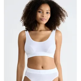 SLOGGI Double Comfort Top Weiß Baumwolle 42