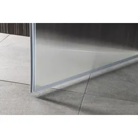 a&n&a aQualine Pilot Duschtür rechts 70 x 190 cm grau/Glas Brick PT070W