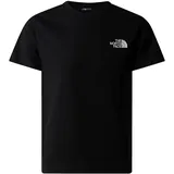 The North Face Teen S/S Simple Dome Tee T-Shirt Unisex TNF Black Größe M