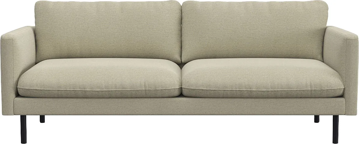 FLEXLUX 3,5-Sitzer »Bolzano, Megasofa, aktuelles Design, «, sehr bequem durch Kaltschaum, im Sitz, lose Sitz -& Rückenkissen FLEXLUX Sandy Beige