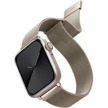 Uniq Dante Edelstahlarmband Apple Watch 42/44/45/Ultra 49mm – starlight