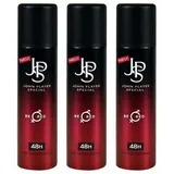 John Player BE RED Antitranspirant Deo-Spray 3 x 150 ml