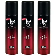 John Player BE RED Antitranspirant Deo-Spray 3 x 150 ml