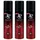 John Player BE RED Antitranspirant Deo-Spray 3 x 150 ml