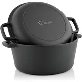 BBQ-Toro Gusstopf Kazan mit Deckel 6,8 l