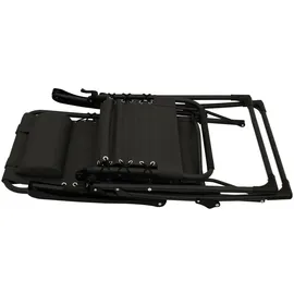 DEGAMO NIZZA Relaxsessel 58 x 70 x 110 cm schwarz
