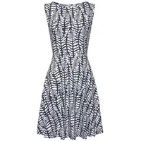 Beachtime Strandkleid Blau/Weiß 34