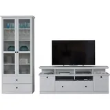 trendteam Baxter Anbauwand 273 x 196 x 41 cm Weiß