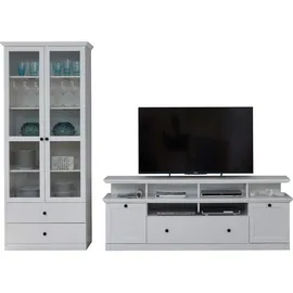 trendteam Baxter Anbauwand 273 x 196 x 41 cm Weiß