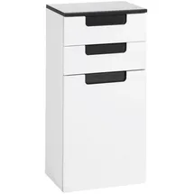 Held Möbel »Siena«, BxHxT: 40 x 79 x 27 cm, - weiss