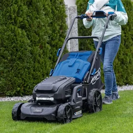 SCHEPPACH BC-MP470-X inkl. 4 x 4,0 Ah Akku + Ladegerät