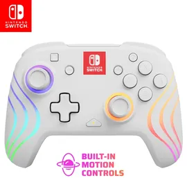 PDP Afterglow Wave Wireless Pro Controller Weiß