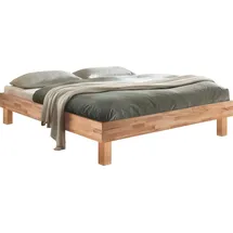 Hasena Rapallo 90 x 200 cm Fußhöhe 25 cm weiss deckend