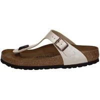 Birkenstock Gizeh Birko-Flor graceful pearl white 41