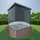 Biohort SmartBase Plus-Fundament für Gartenhaus Europa 7 294 x 294 cm Silber