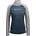 Fleecejacke Light Grey Melange/Dark Blue M