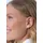 Elli Ohrstecker Plättchen Rund Struktur Silber 925 rosegold onesize
