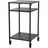 cozze Grilltisch 60 x 60 x 110 cm Stahl schwarz