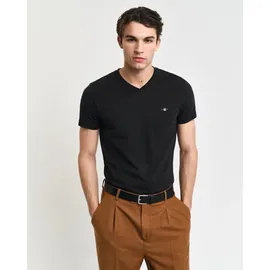 GANT Herren T-Shirt - Schwarz - 3XL,XXXL