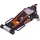 BAHCO Rangierwagenheber Aluminium 95-485 mm orange