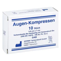 Augenkompressen unsteril 5,8x7cm