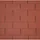 Easy Rechteck-Dachschindeln 80 x 33,6 cm Ziegelrot