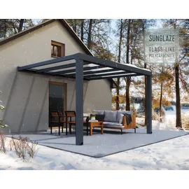 CANOPIA Stockholm 340 x 370 cm anthrazit