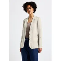 STREET ONE Longblazer mit Reverskragen beige 38 EU