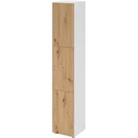 Hammerbacher Schliessfachschrank 6OH 3xDS ws/ei