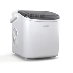 Caldwell Eiswürfelmaschine   12 kg Eiswürfel/Tag   vollautomatisch   LED-Anzeige   leichte Reinigung Weiß 1.3 Liter