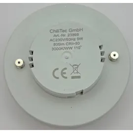 ChiliTec LED Leuchtmittel GX53 9W 805 lm warmweiß