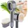ideoon Ideoon, Duschbrause, 3-in-1 Duschkopf mit Bürste, Schwamm und Wasserspar Funktion - 2 x Premium-Wasserfilter - Wellness Brause für Ihr Spa-Erlebnis