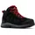 Columbia Redmond III Mid WP wasserdichte Wanderstiefel für Herren, Schwarz (Black x Mountain Red), 43 EU