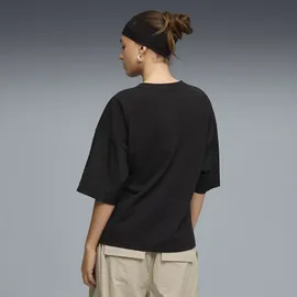 Puma HER Oversized T-Shirt Schwarz S