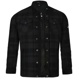 Bores Lumberjack Jacken-Hemd Basic schwarz / dunkelgrau Herren 3XL