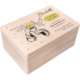 Creative Deco Holzkiste Kommunion Geschenke 30 x 20 x 14 cm