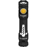 Armytek Partner C2 Magnet USB Warm LED Taschenlampe mit Gürtelclip, mit Holster akkubetrieben 1020 lm 118 g