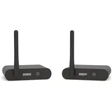 MARMITEK Audio Anywhere 630 Cinch (Stereo) Audio Extender 20 m, Kabellos, Schwarz