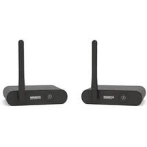 MARMITEK Audio Anywhere 630 Cinch (Stereo) Audio Extender 20 m, Kabellos, Schwarz