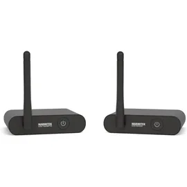 MARMITEK Audio Anywhere 630 Cinch (Stereo) Audio Extender 20 m, Kabellos, Schwarz