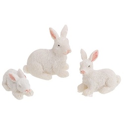 Hasen, 2,5 cm, 3-teilig
