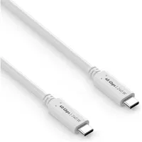 PureLink USB-C auf USB-C 1 m Weiß