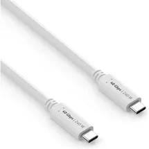 PureLink USB-C auf USB-C 1 m Weiß