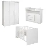 roba Kinderzimmer Maren breit 3-tlg. weiß