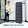 4rain Slim Wood Decor Wandtank 350 l graphitgrau