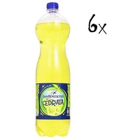 6x San benedetto Cedrata soda citron soft drink PET 1.5 Lt erfrischend