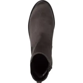 Jana Damen Chelsea Boots Elegant Flach Weite H Mehrweite, Grau 39 EU