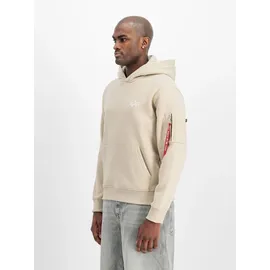 Alpha Industries Signature Hoodie beige M